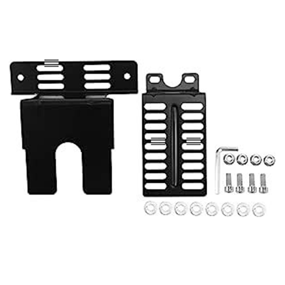 BBQ Rotisserie Bracket Adjustable Design Customizable Height And Position